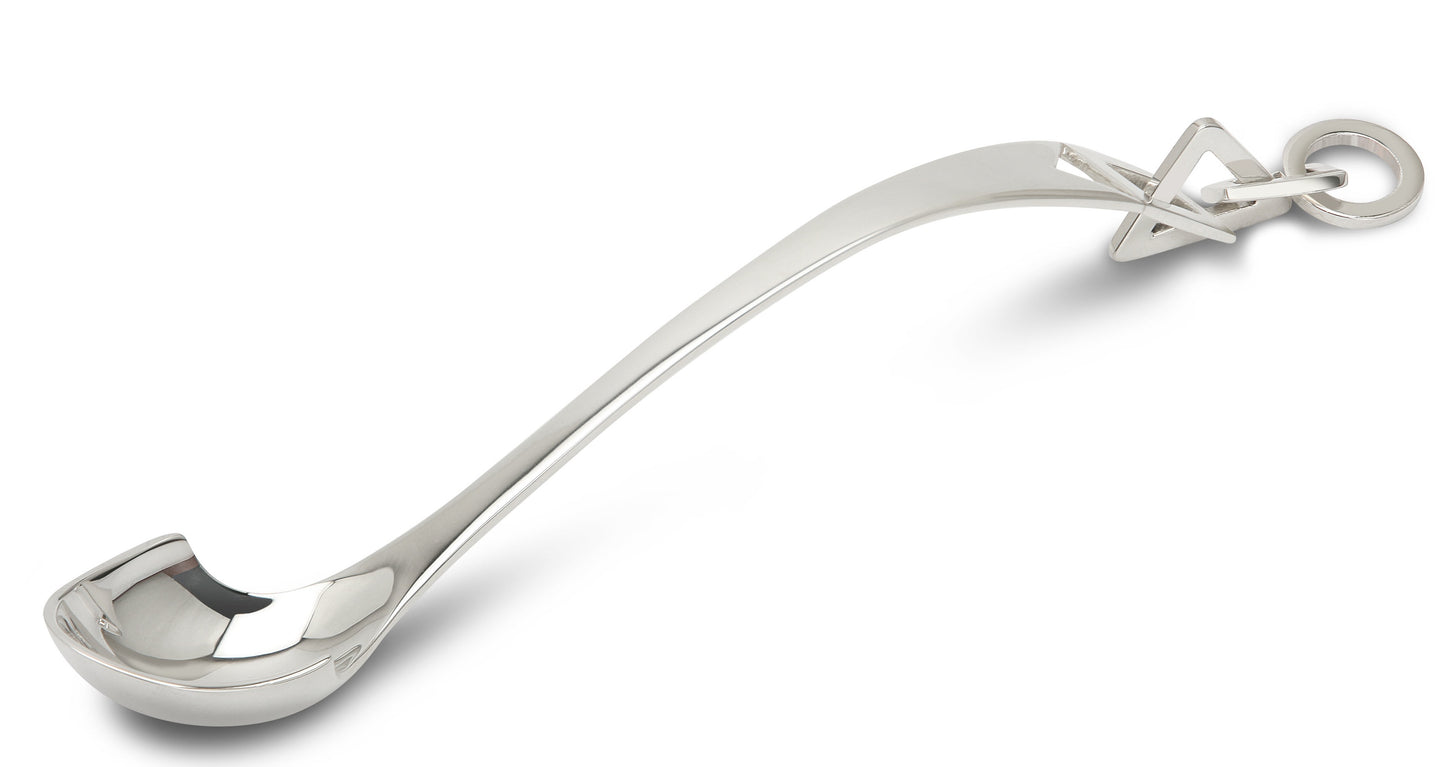 Sterling Silver Shapes Baby Spoon by Krysaliis