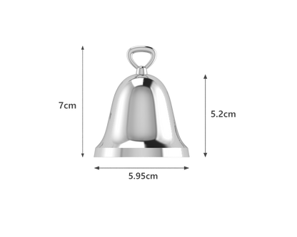 Krysaliis Silver-plate Bell Ornament