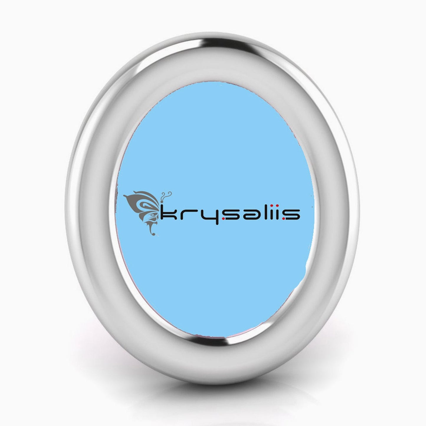 Krysaliis Classic Oval Sterling Silver Picture Frame