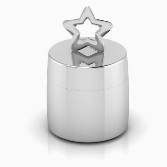 Silver Plated Star Keepsake Box by Krysaliis
