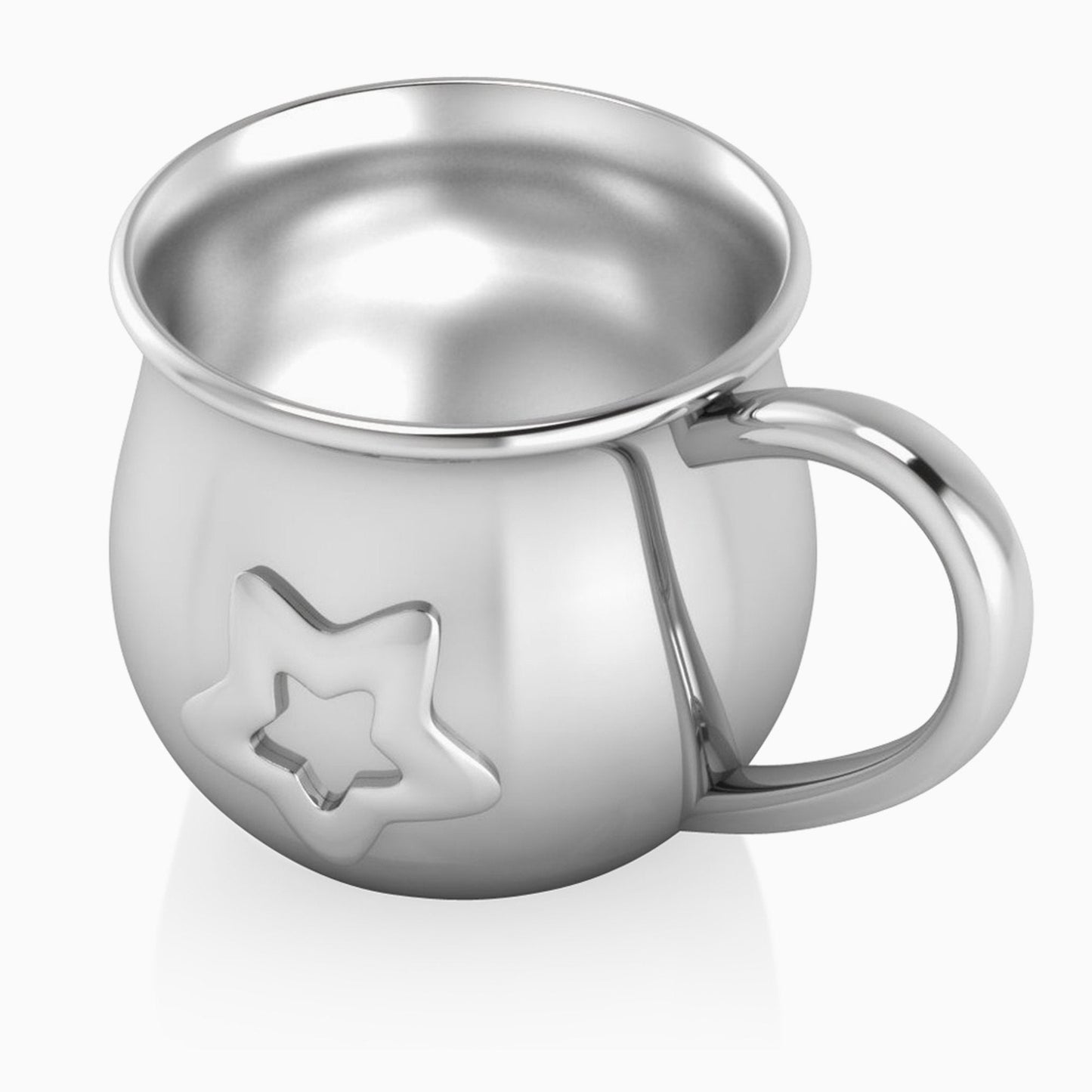 Star Silver Plated Baby Cup by Krysaliis