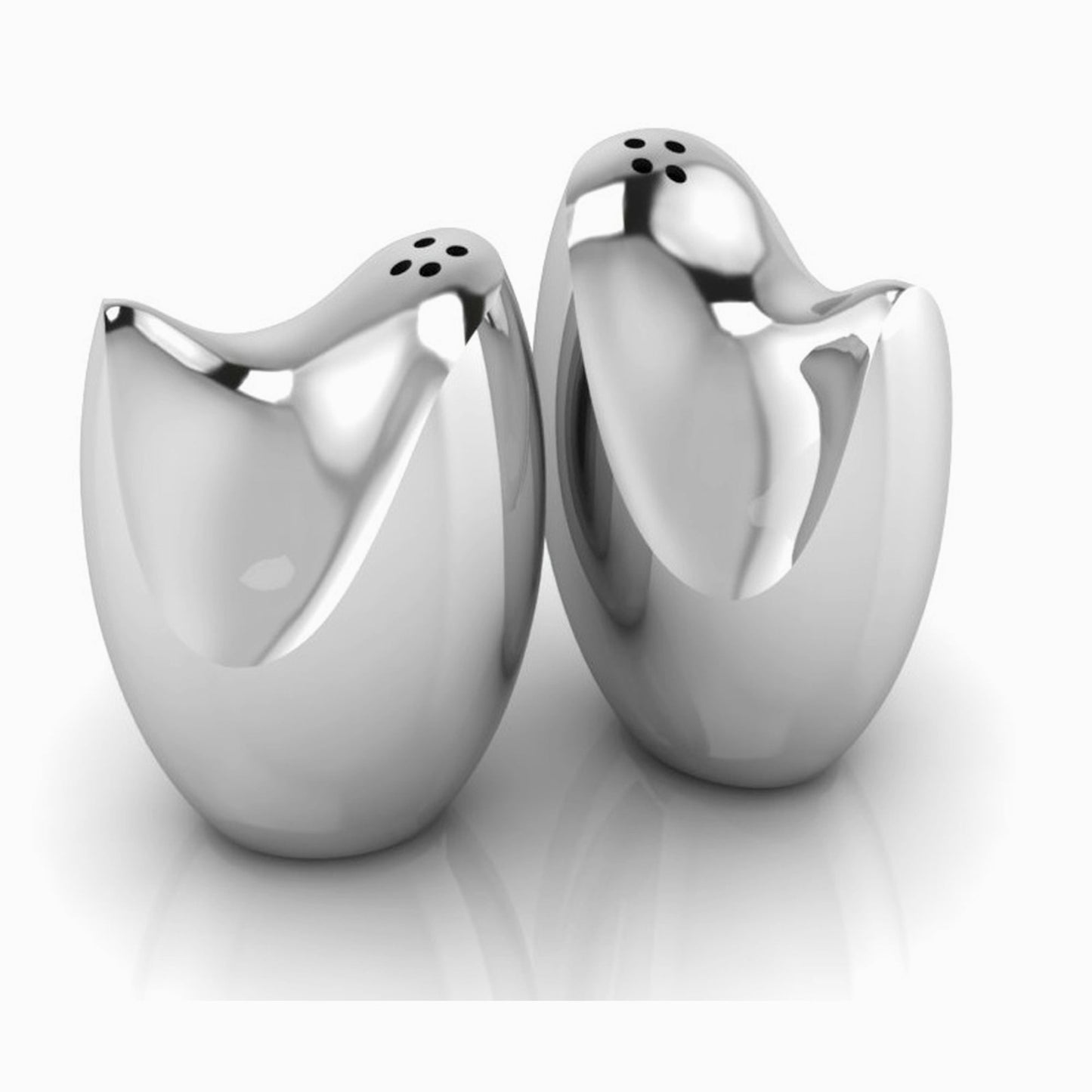 Mahon Sterling Silver Salt & Pepper Set by Krysaliis