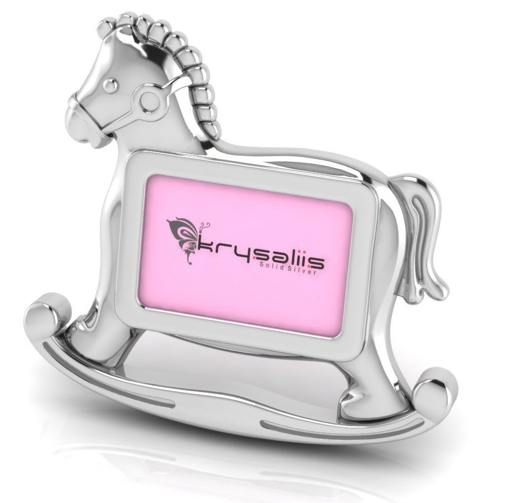 Krysaliis Horse Sterling Silver Picture Frame - All Silver Gifts