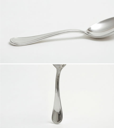 Classic Sterling Silver Baby Feeding Spoon by Krysaliis