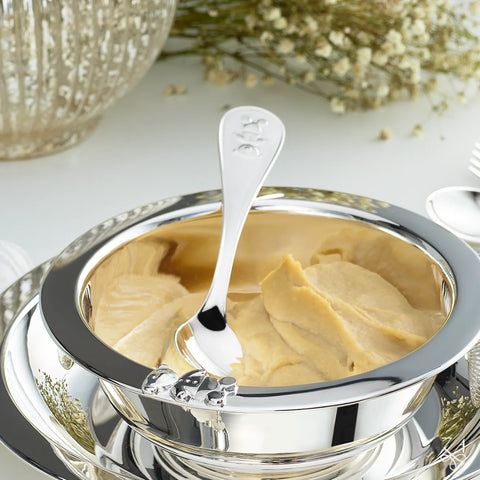 Krysaliis Sterling Silver Bear Baby Spoon