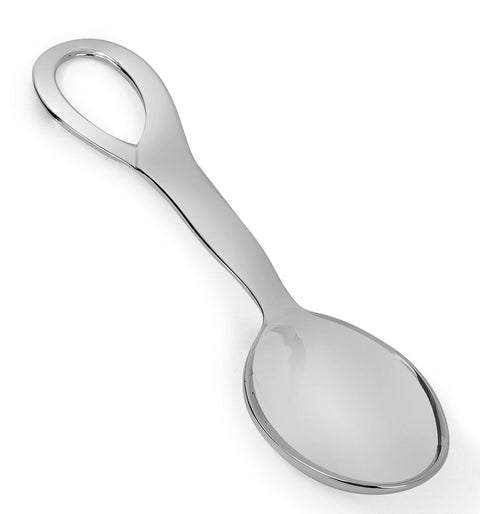 Krysaliis Sophie Silver Baby Feeding Spoon – Elegant Sterling Silver Spoon for First Feeding