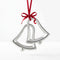 Krysaliis Silver-plate Christmas Bells Ornament