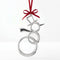 Sterling Silver Snowman Christmas Ornament by Krysaliis