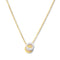 Mysha Triple Ring of Peace Mixed Metal Pendant