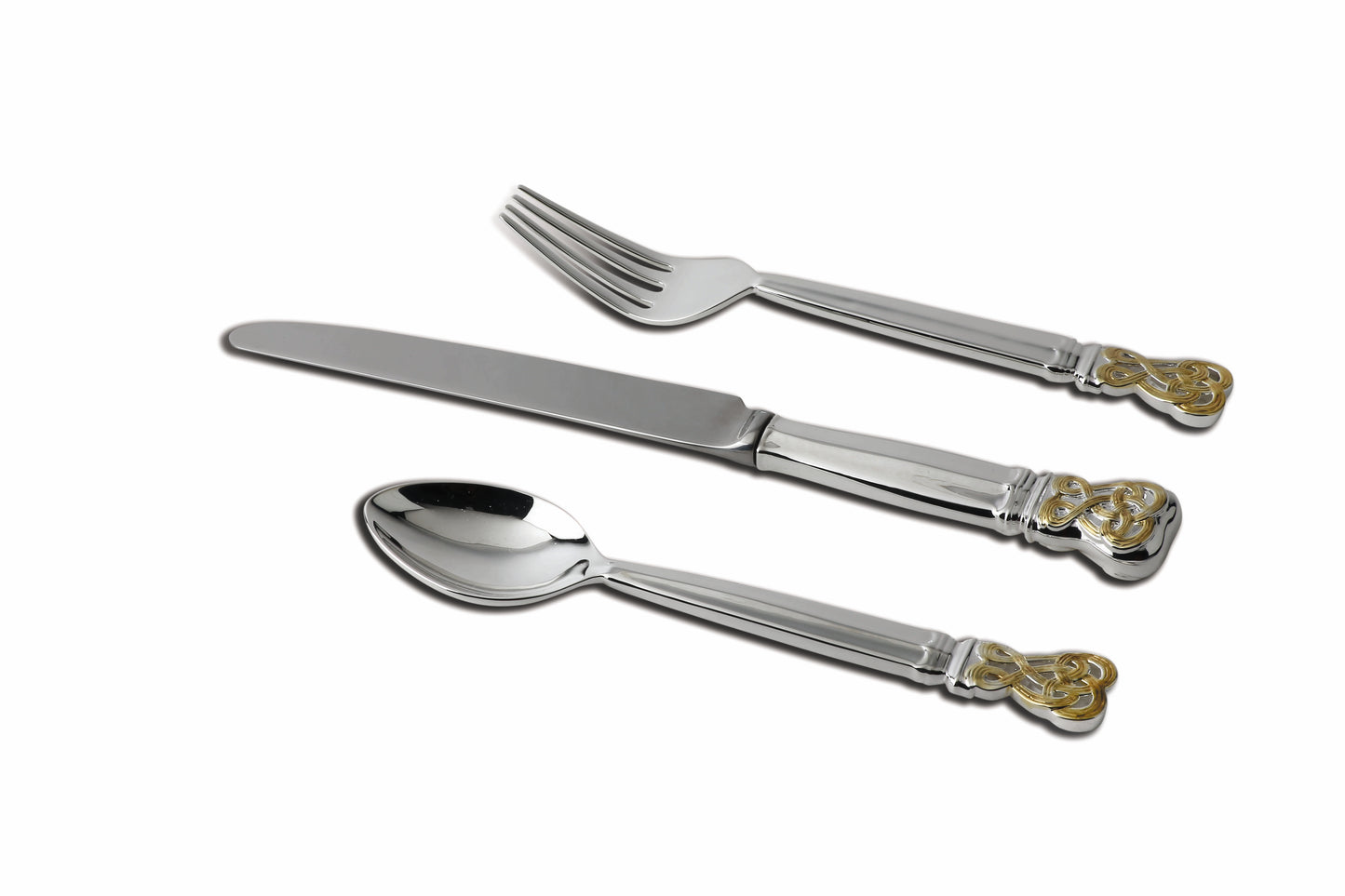 Groviglio 3-piece Sterling Silver Flatware Set by Krysaliis