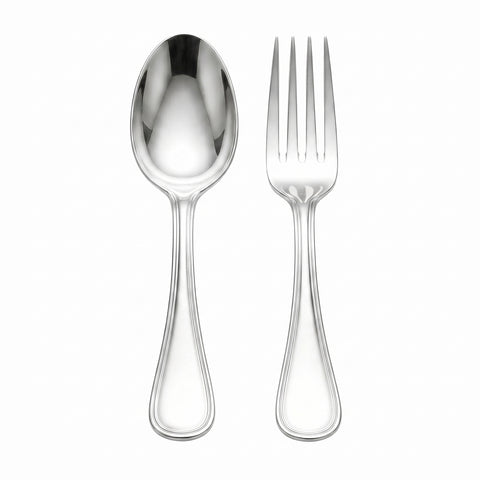Krysaliis Sterling Silver Baby Spoon Fork Set | Personalized