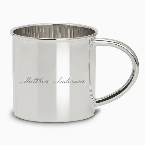 Krysaliis Classic Silver Baby Cup – Simple Sterling Silver First Drinking Cup