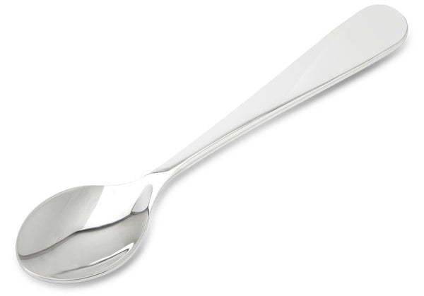 Krysaliis Classic Silver Baby Feeding Spoon – Traditional Sterling Silver Infant Spoon