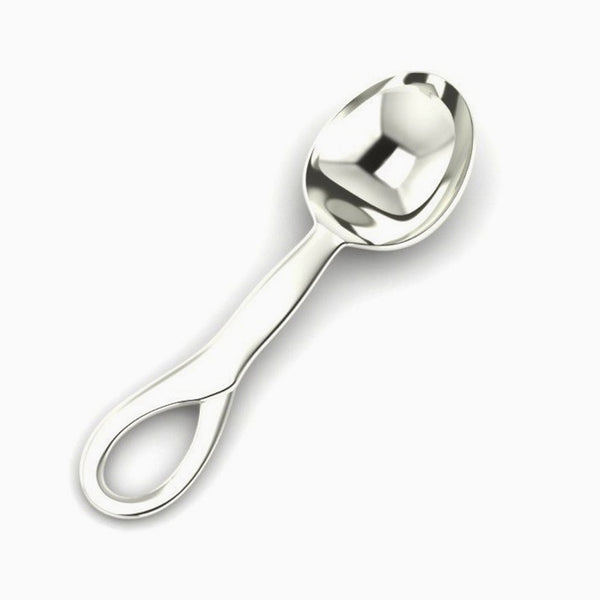Krysaliis Sophie Sterling Silver Baby Feeding Spoon View 4