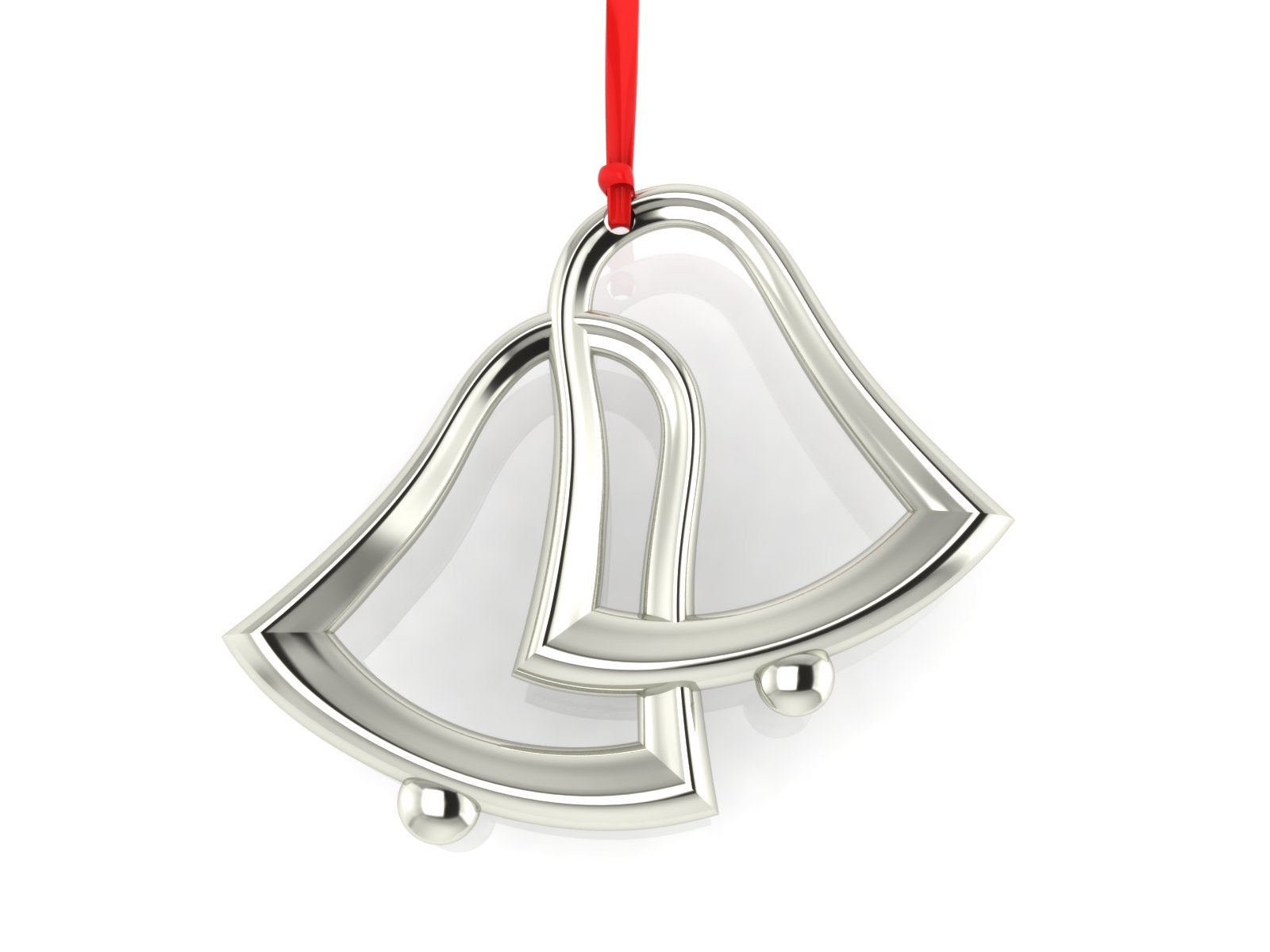 Silver-plate Christmas Bells Ornament