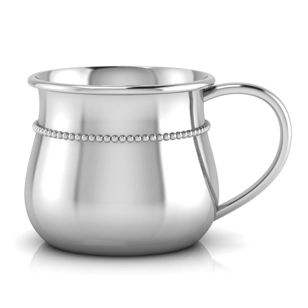 Krysaliis Beaded Bulge Cup in High Micron Sterling Silver Layer