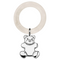 Krysaliis Sterling Silver Bear Teething Ring