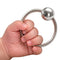 Krysaliis Sterling Silver Teether Rattle - Single Ring