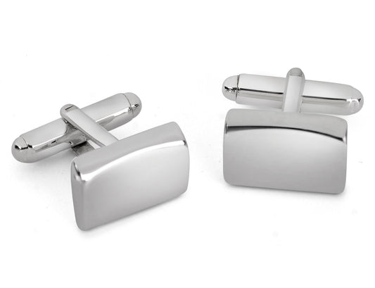 Krysaliis Sterling Silver Arc Luxe Cufflinks