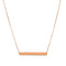 Mysha Personalized Bar of Strength Pendant and Bracelet Set