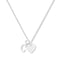 Mysha Personalized Eternal Heart Name and Initial Pendant