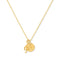 Mysha Personalized Eternal Name Disc and Initial Pendant