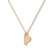 Mysha Personalized Disc and Bar Pendant