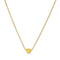 Mysha Personalized Single Serenade Initial Heart Pendant