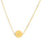 Mysha Initial Unity Circle Pendant - Single