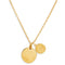 Mysha Personalized Eternal Name & Initial Circle Pendant