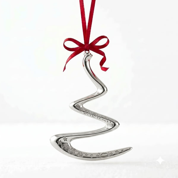 Sterling Silver Fancy Christmas Ornament by Krysaliis