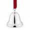 Krysaliis Silver Plated Christmas Bell Ornament I