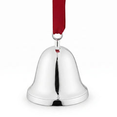 Krysaliis Silver Plated Christmas Bell Ornament I
