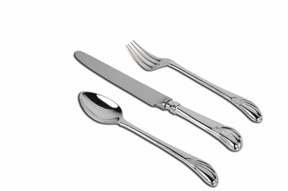 Scallop 3-piece Sterling Silver Flatware Set by Krysaliis