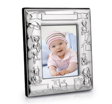 Krysaliis Silver-Plated Childhood Photo Frame
