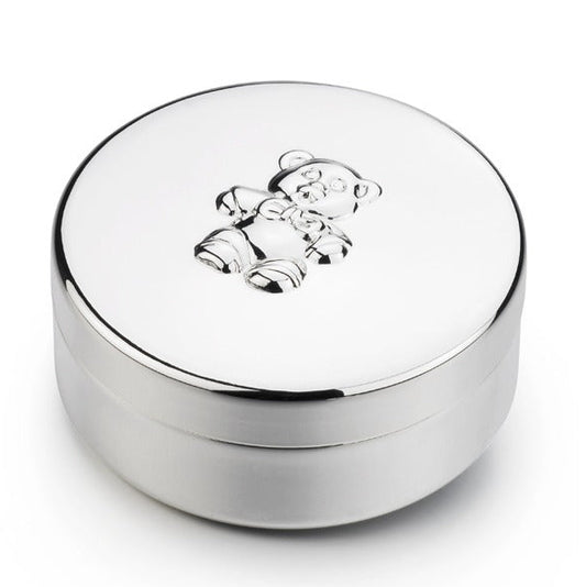 Krysaliis Silver-plate Teddy Keepsake Box
