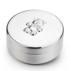 Krysaliis Silver-plate Teddy Keepsake Box