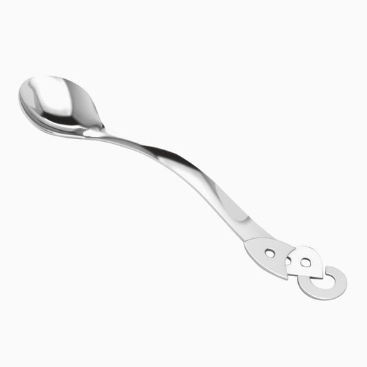 ABC Sterling Silver Baby Spoon by Krysaliis