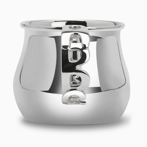 ABC Sterling Silver Baby Cup by Krysaliis