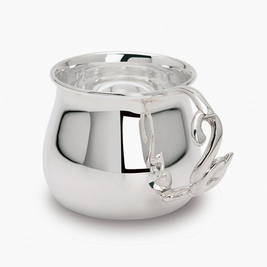 123 Sterling Silver Baby Cup by Krysaliis