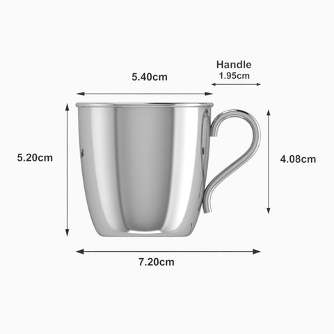 Classic Sterling Silver Baby Cup by Krysaliis