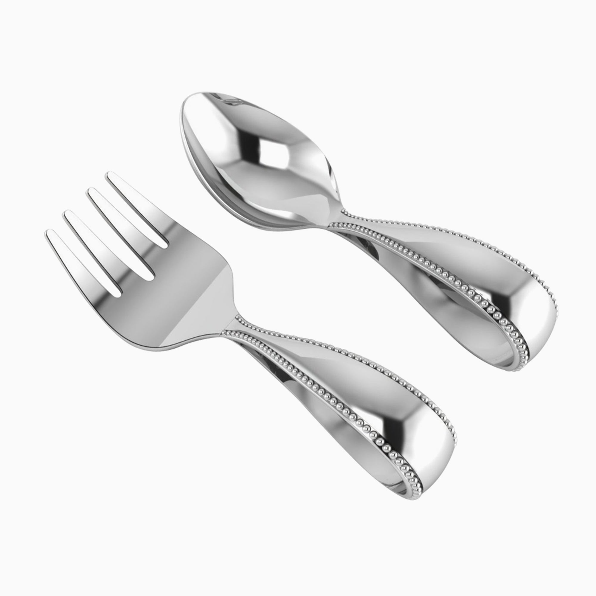 Silver baby online fork and spoon