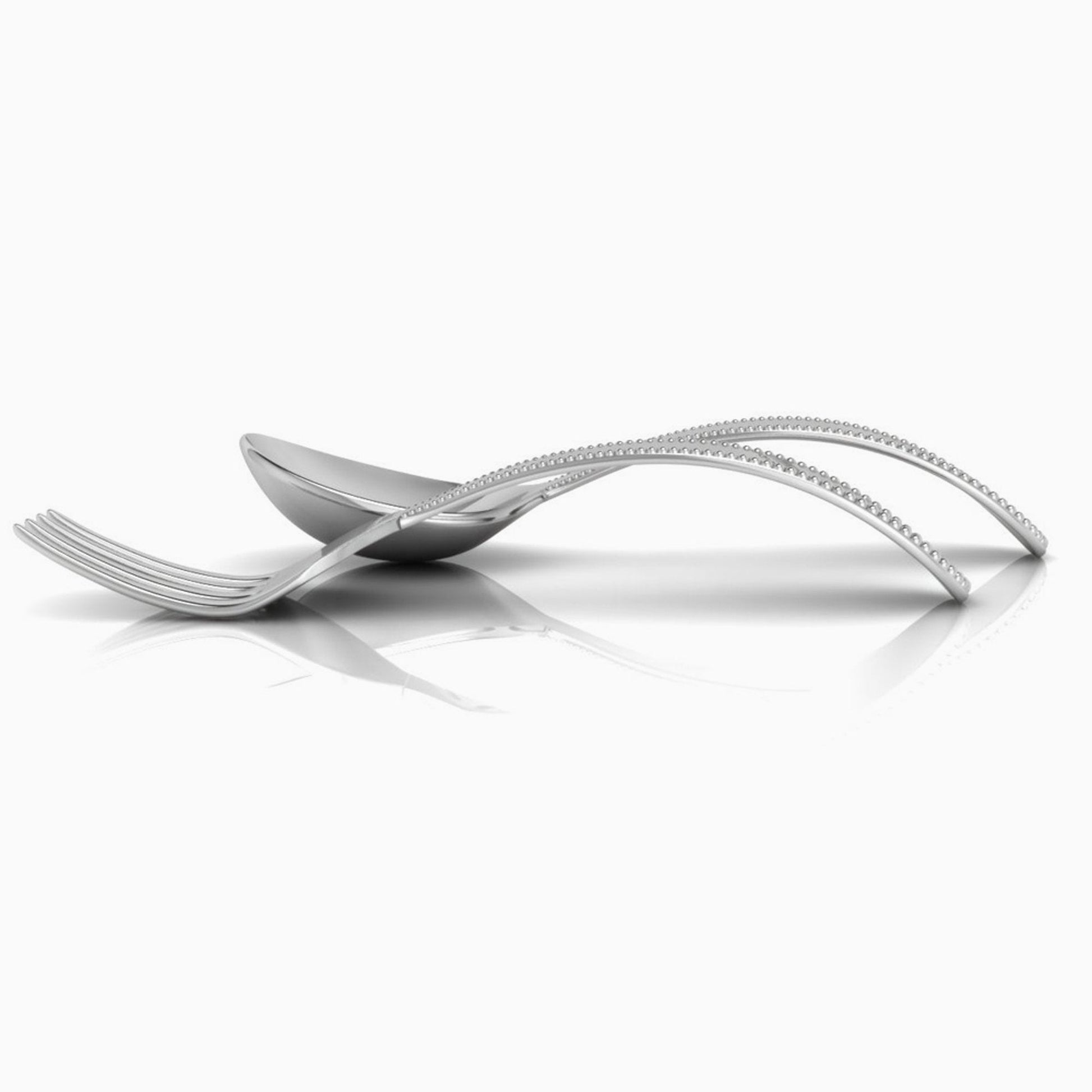 Sterling Silver Baby Spoon — third muse metal arts
