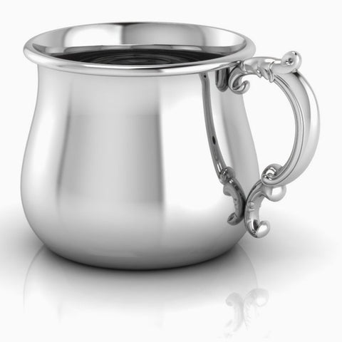Bulge Victorian Sterling Silver Baby Cup by Krysaliis