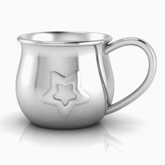 Star Silver Plated Baby Cup by Krysaliis