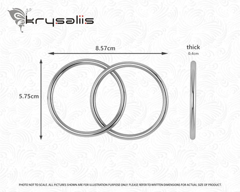 Silver Plated 2 Ring Baby Rattle Teether by Krysaliis