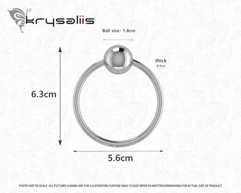 Sterling Silver Single Ring Engravable Baby Teether Rattle by Krysaliis - All Silver Gifts