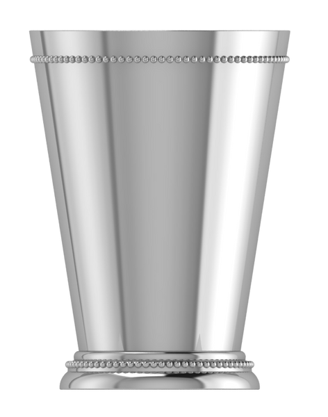 Krysaliis Silverplate Beaded Mint Julep Cup - 7oz